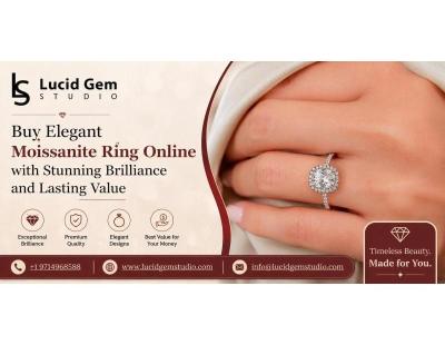 Buy Elegant Moissanite Ring Online with Stunning Brilliance and Lasting Value