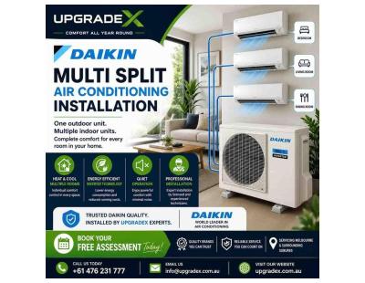 Daikin Multi Split Air Conditioning Installation – Melbourne