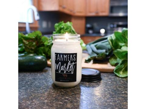 Farmers Market Candle | 13 oz Mason Jar