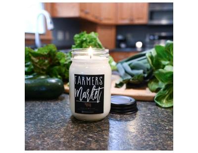 Farmers Market Candle | 13 oz Mason Jar