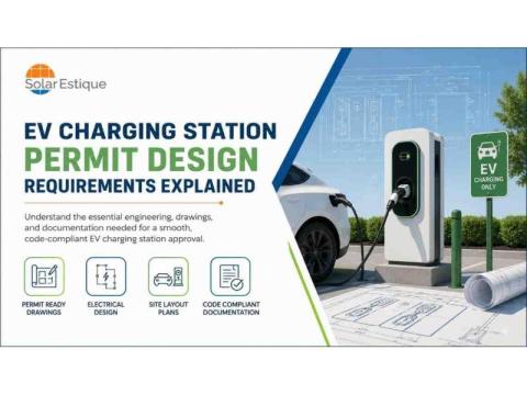 EV Charging Plans for AHJ Approval with Fast Permit Support