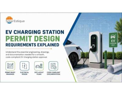 EV Charging Plans for AHJ Approval with Fast Permit Support