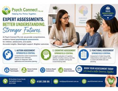 Cognitive Assessment Springfield Central | Trusted Team