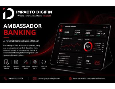 Ambassador Banking | Doorstep Banking Solutions | Digital Banking solution | Impacto Digifin