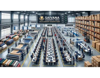 Bulk Garment Manufacturer India - Saivana Garments