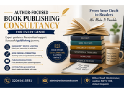 Author-Focused Book Publishing Consultancy for Every Genre