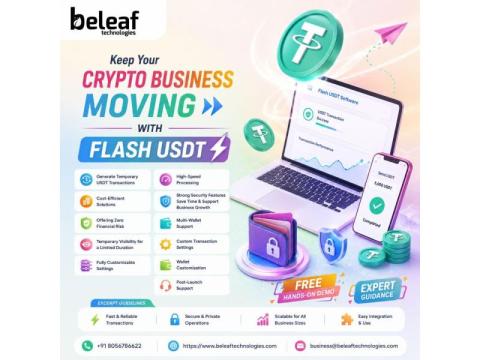 Keep Your Crypto Business Moving with Flash USDT
