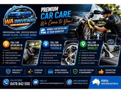 Full Car Detailing in Thornlie | Mobile Detailing Experts