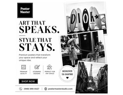 Shop Trendy Fashion Posters Online – Poster Master