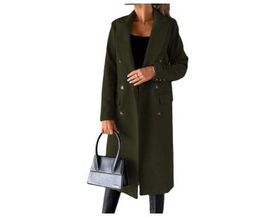 Buy Women's Double Breasted Long Coat for Winter Style