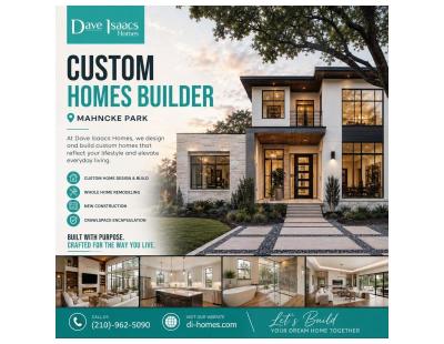 Custom Homes Builder in Mahncke Park