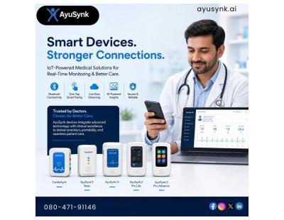 Wireless Stethoscope Price in India – AyuSynk AI-Powered Devices