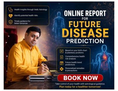 Book Personalized Future Disease Prediction Report