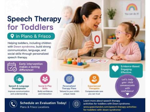 Speech Therapy for Toddlers in Plano & Frisco