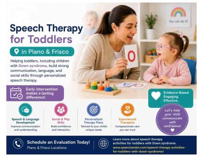 Speech Therapy for Toddlers in Plano & Frisco