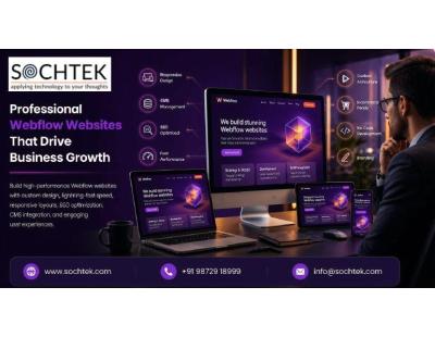 Professional Webflow Website Development | Sochtek