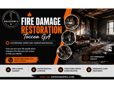 Fire Damage Restoration Toccoa GA