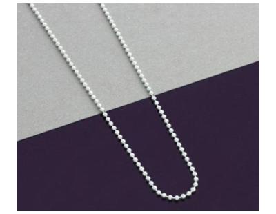 Fine silver chains
