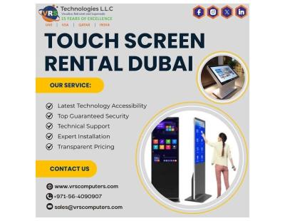 Interactive Touch Screen Rental in Dubai