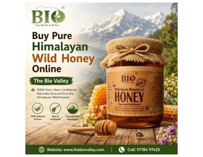 Buy Pure Himalayan Wild Honey Online | The Bio Valley