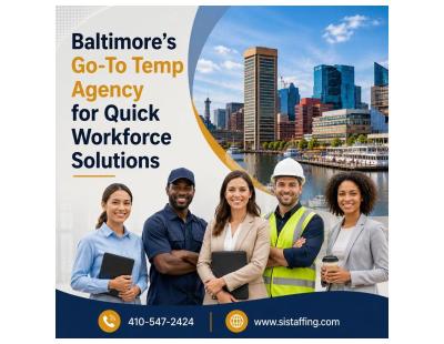 Baltimore's Go-To Temp Agency for Quick Workforce Solutions