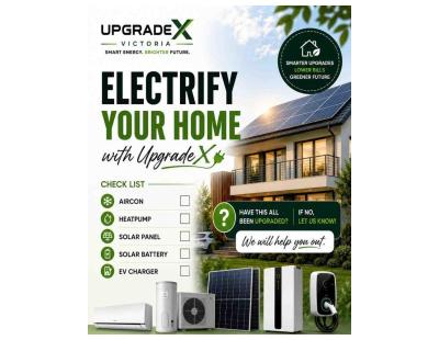 Electrify Your Home with UpgradeX Victoria! ⚡🏡