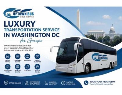 Luxury Transportation Service In Washington DC For Groups