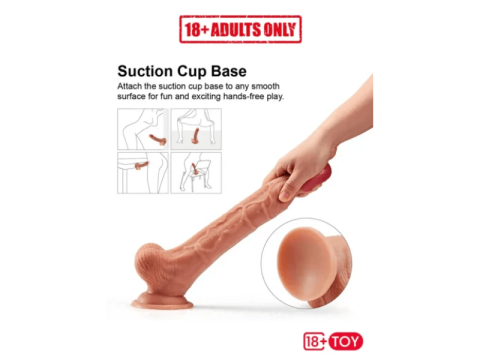 Realistic Jamboo Dildo with Strong Suction Cup EPTNVD-018