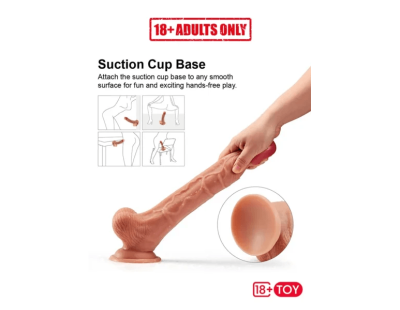 Realistic Jamboo Dildo with Strong Suction Cup EPTNVD-018