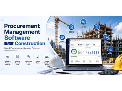 How Procurement Software for Construction Improves Project Efficiency