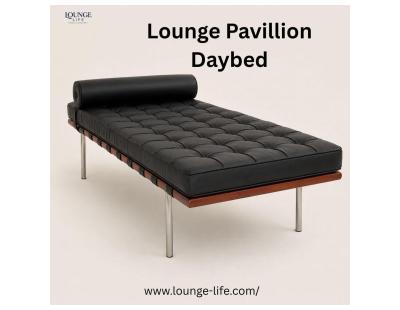 Premium Pavilion Lounge Daybed with Cushions