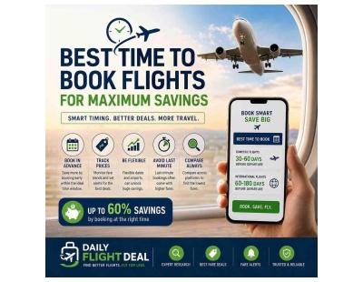Best Time to Book Flights for Maximum Savings