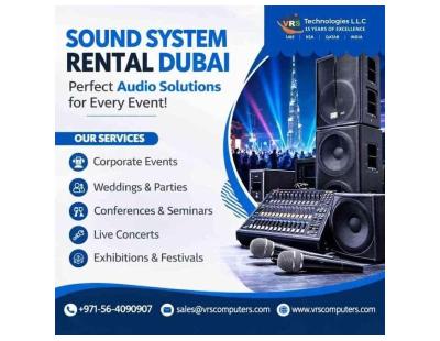 How Does Sound System Rental Dubai Engage Audiences?