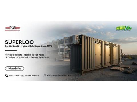 Portable Toilet Manufacturer India | Superloo India