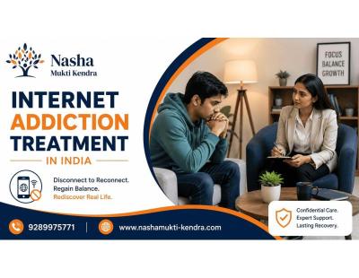 Professional Internet Addiction Treatment in India for Teens & Adults