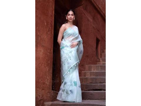 Stay Cool in Style with Chinaya Banaras Summer Sarees