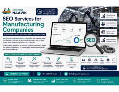 AI-Powered SEO Services for Manufacturing Companies