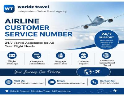 Airline Customer Service Number | Worldz Travel 24/7 Support