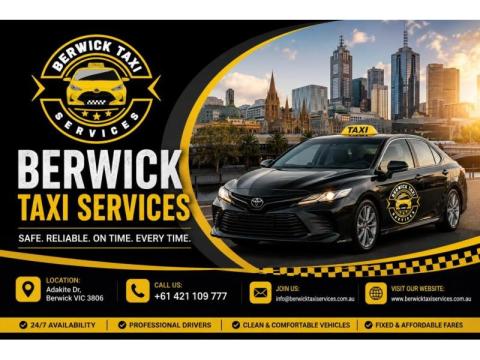 Choose Berwick Taxi Services for Airport Transfers Melbourne