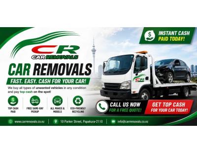 Sell Damaged Car Auckland with Car Removals – Get Top Cash Today!