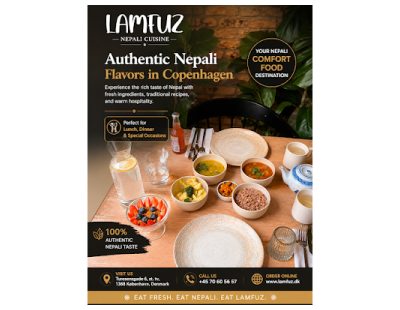 Authentic Nepalese Restaurant in  Copenhagen