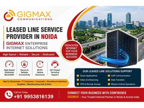 Leased Line Service Provider in Noida GIGMAX Enterprise Internet Solutions