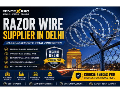 Razor Wire Supplier in Delhi | Premium Razor Wire Manufacturer & Installation Services