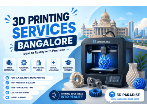 3D Printing Services Bangalore | Rapid Prototyping & Custom 3D Printing