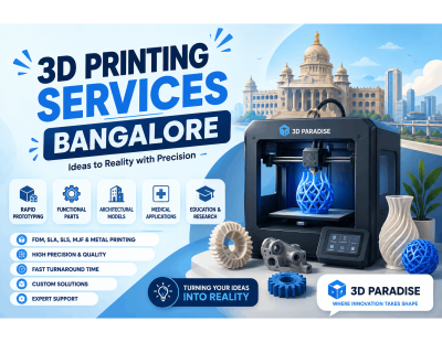 3D Printing Services Bangalore | Rapid Prototyping & Custom 3D Printing