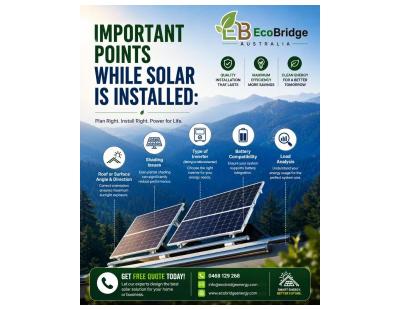 EcoBridge Australia – Solar Installation Experts