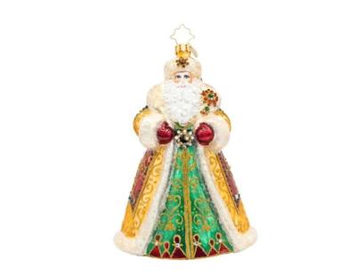 Buy Premium Crown of Christmas Christopher Radko Santa Ornaments for Holiday Collections