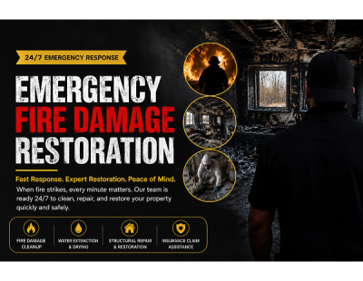 Emergency Fire Damage Restoration