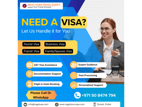 Regal Dubai Travel Agency for Flights, Visas & Holiday Packages