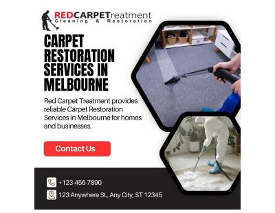 Professional Carpet Restoration Services in Melbourne | Red Carpet Treatment